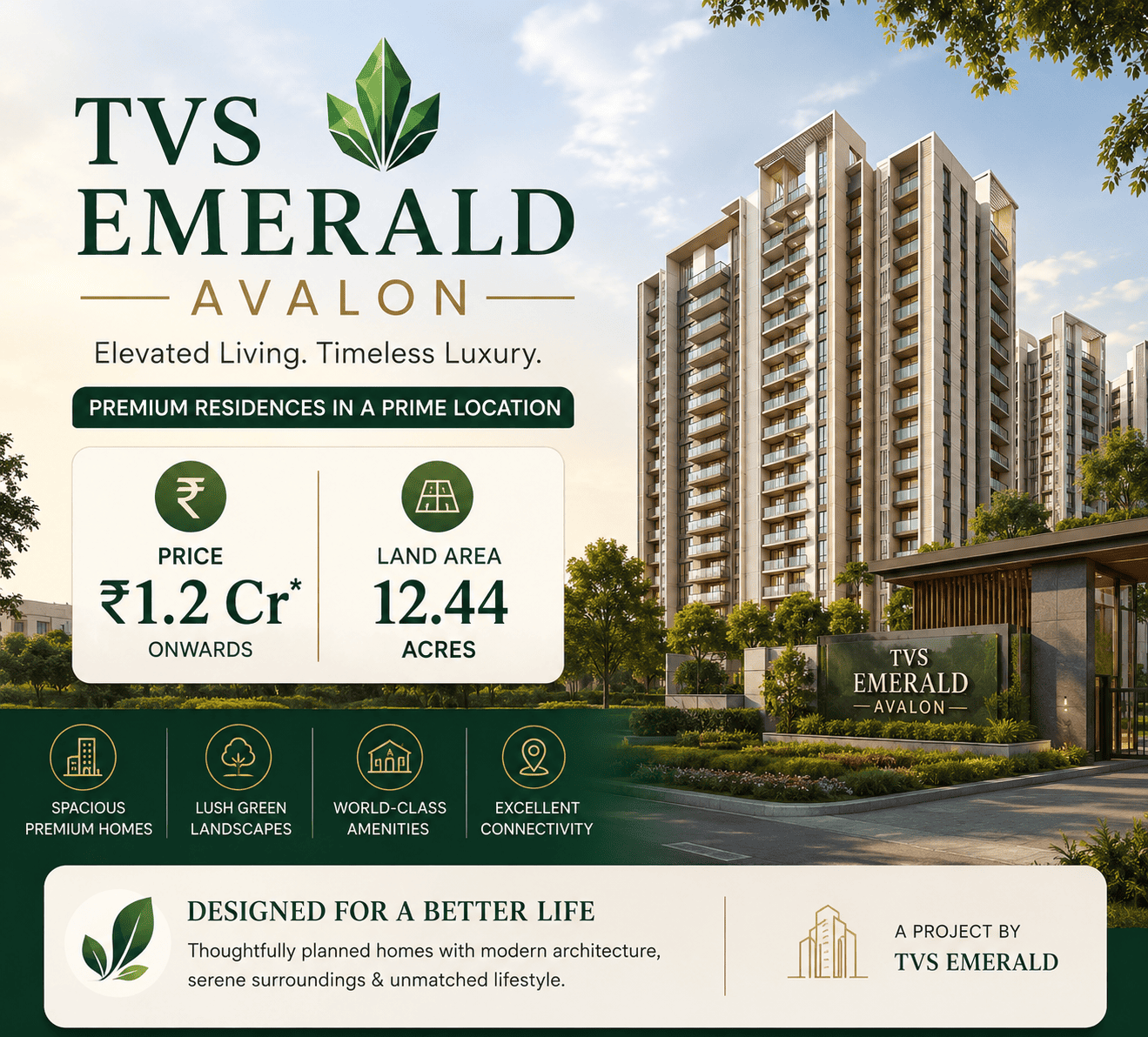 TVS Emerald Avalon Chennai Chennai project
